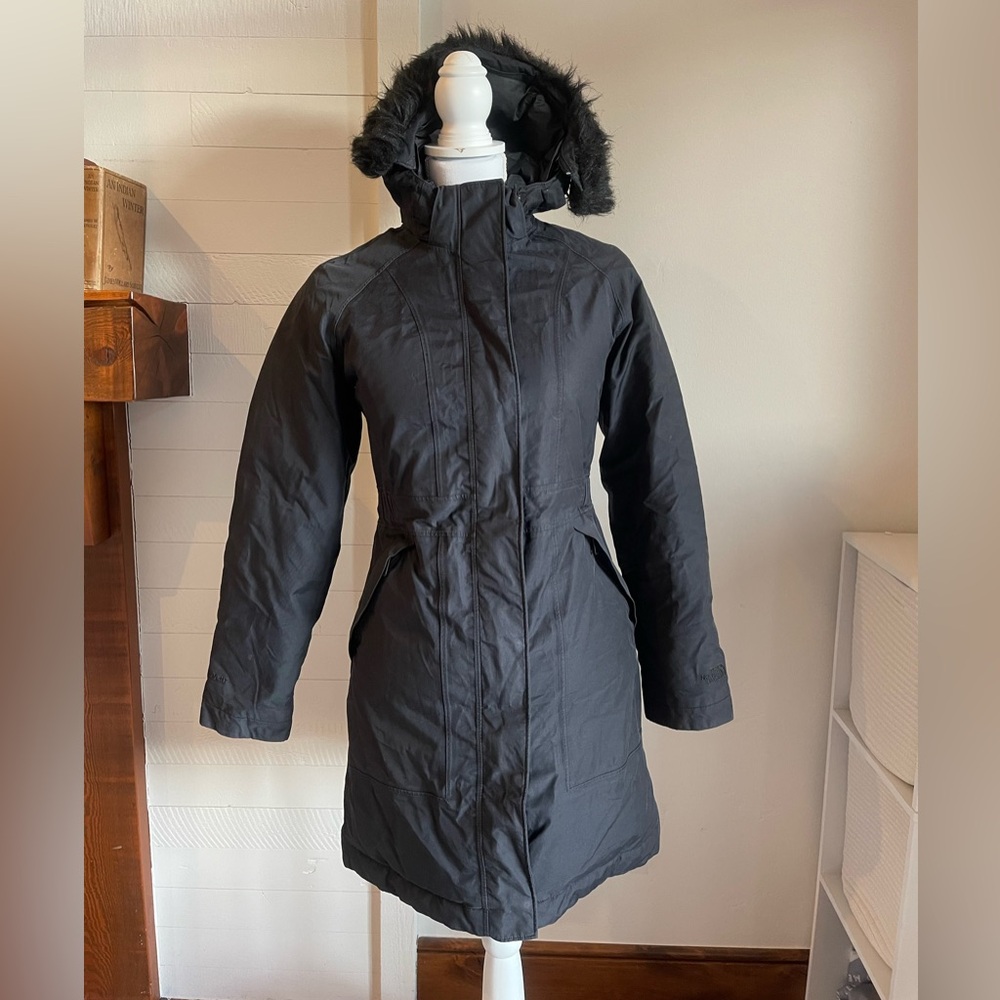 North Face jacket with hood